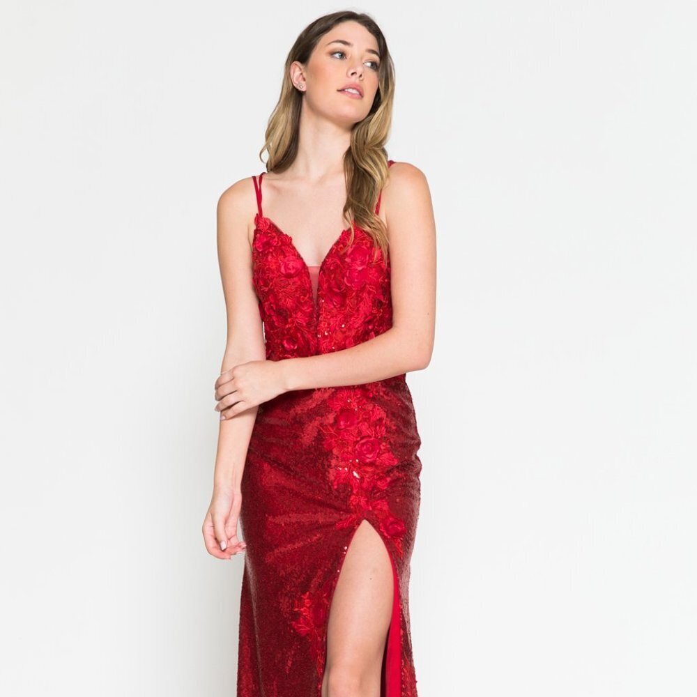 NEW LONG OFF SHOULDER SLEEVELESS SHEATH DRESS WITH LACE UP BACK & ZIP AC 5020